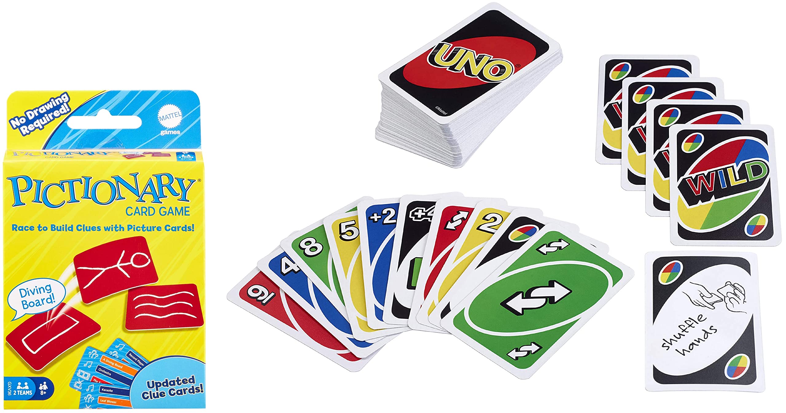 Games PICTIONARY Card Refresh, Multicolor&Mattel Uno Playing Card (B0B9GPZQVQ) Amazon Price History, Amazon Price Tracker