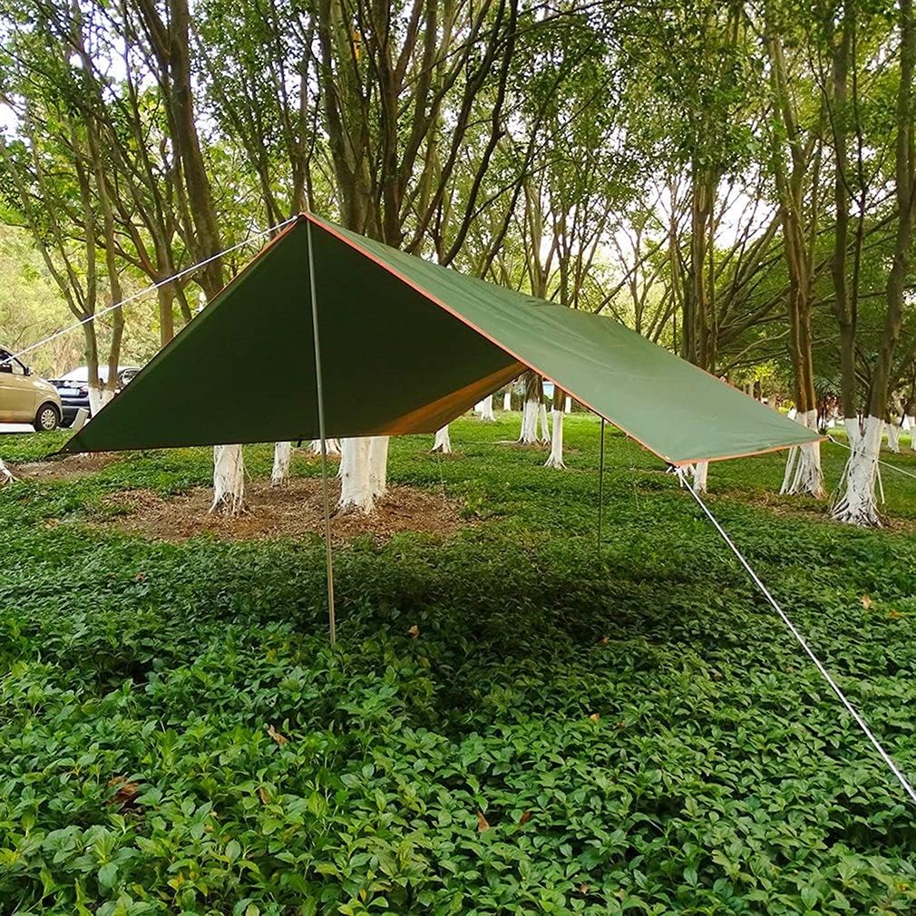 Awning Waterproof Tarp Tent Shade Ultralight Garden Canopy Sunshade Outdoor Camping Hammock Rain Fly Beach Sun Shelter