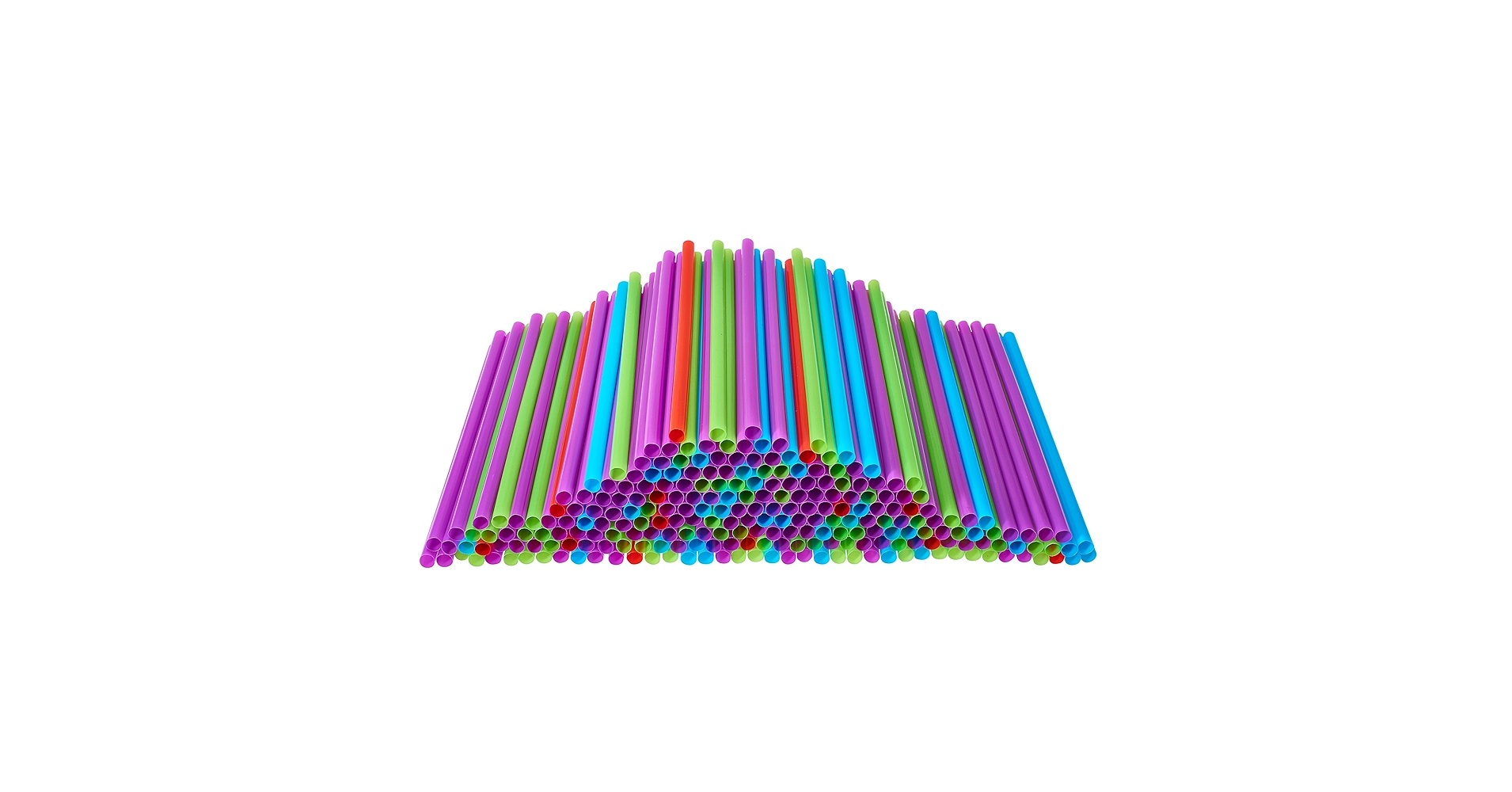 Amazon.com: Plastic Drinking Straws 250 Count BPA-Free Multi