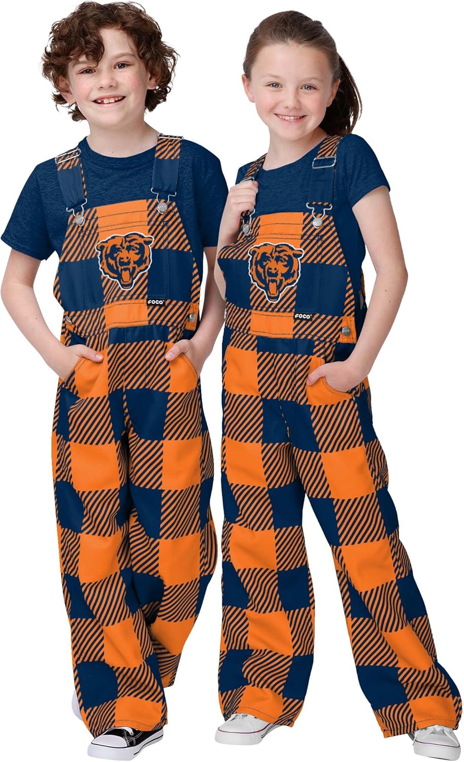FOCO NFL Unisex Kids Nfl Youth Team Logo Bib Overalls