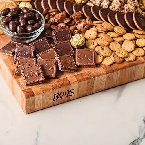 Miniatura 9 de John Boos CCB Series Tabla de cortar rectangular de madera de arce de 24 x 18 pulgadas, 2.25 pulgadas de grosor, bloque de carnicero reversible de