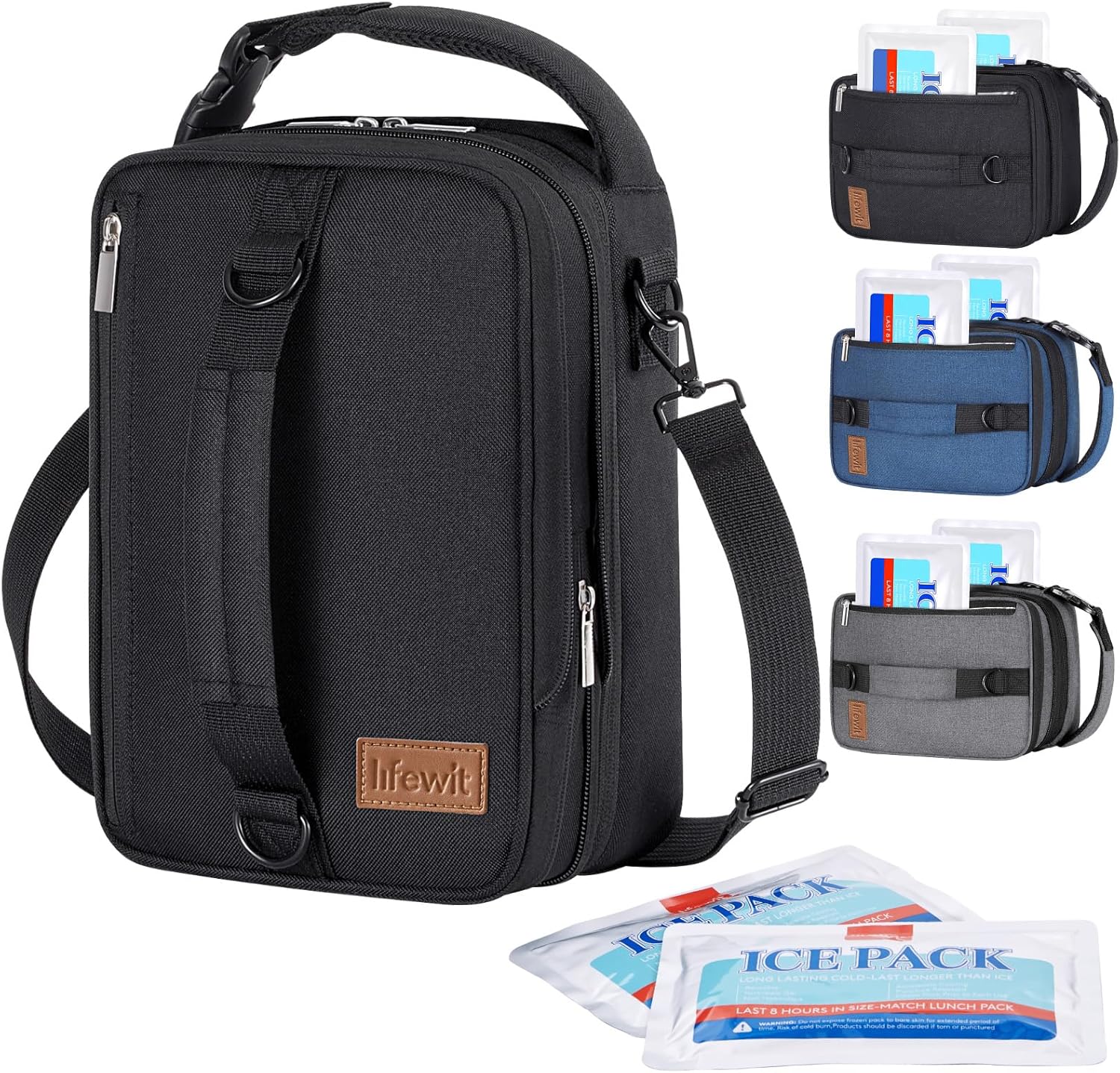 Lifewit Expandable Lunch Box for Men, Insulated Togo Ubuy