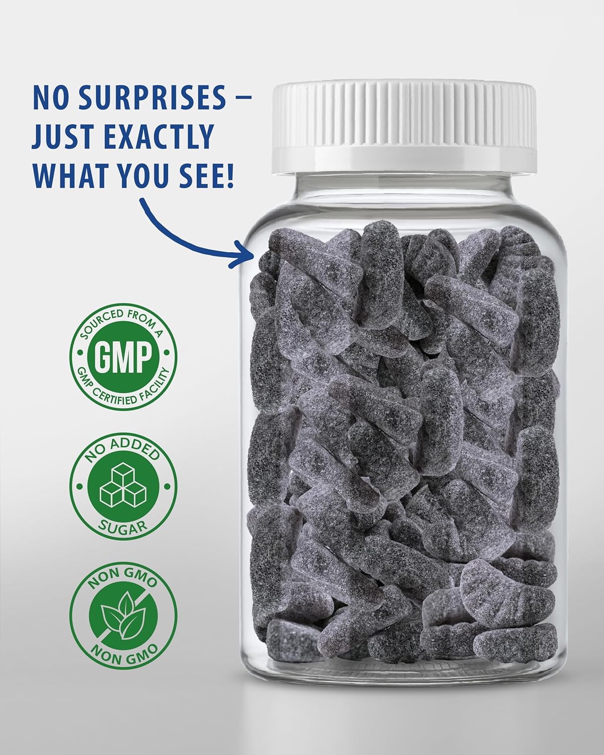 SUNNY SAM Iron Gummies for Kids & Teens - 10mg Iron Vitamins with Vitamin C - Low-Sugar Chewable Gummy Supplement for Immune Support, Supports Red Blood Cell Production for Children & Teen Girls - Image 7