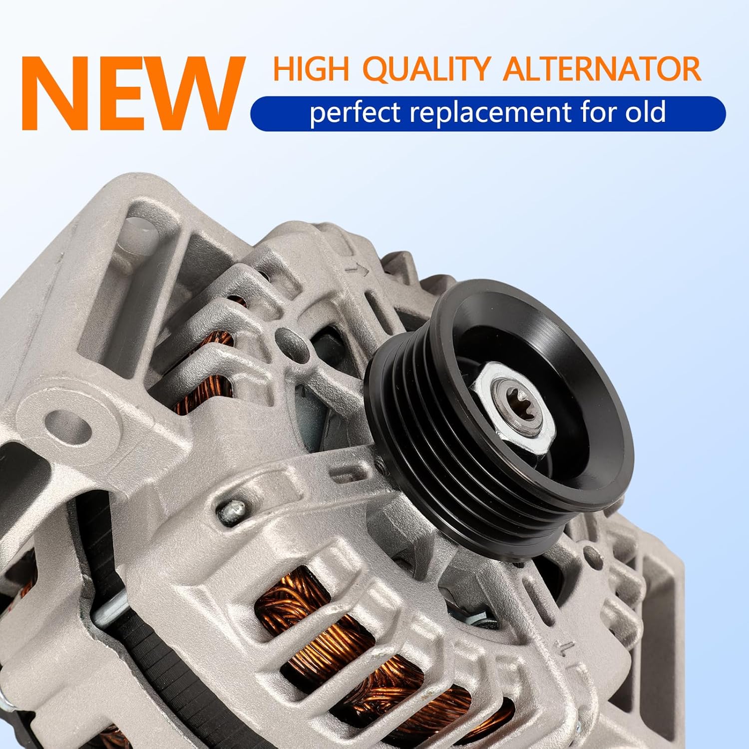 Alternator Motor Fits for HHR 2.2L 2.4L 2008-2011 Replaces 11266N, 15923218, FG12S011