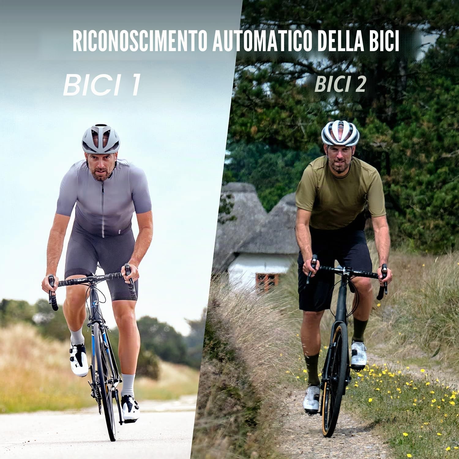 Sigma Sport BC 23.16 STS White | Computer da bicicletta con funzione di bicicletta, altitudine e frequenza cardiaca, cadenza ad alta capacità di log bianco tachimetro facile da usare, 02316