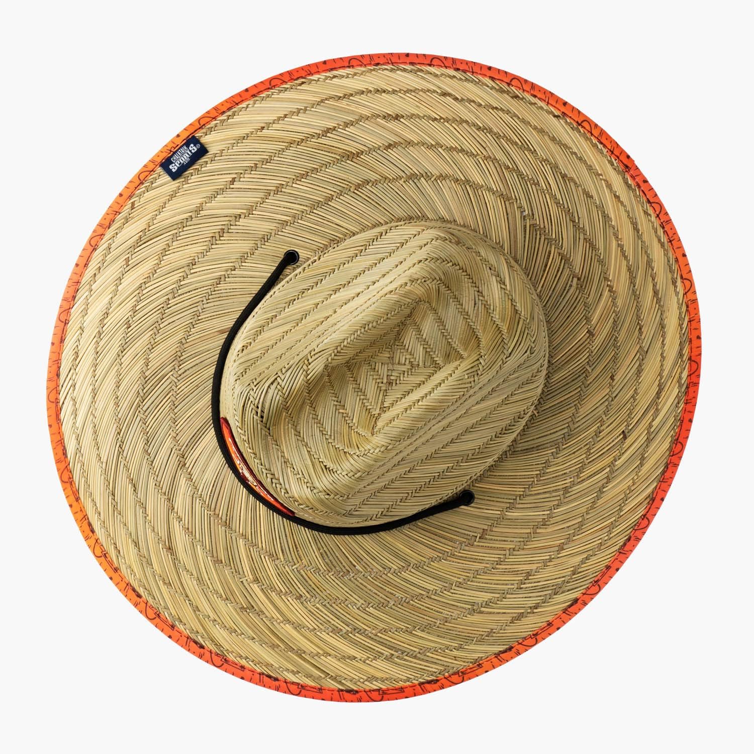 ChalkTalkSPORTS Lacrosse Straw Sun Hat | Youth & Adult Sizes