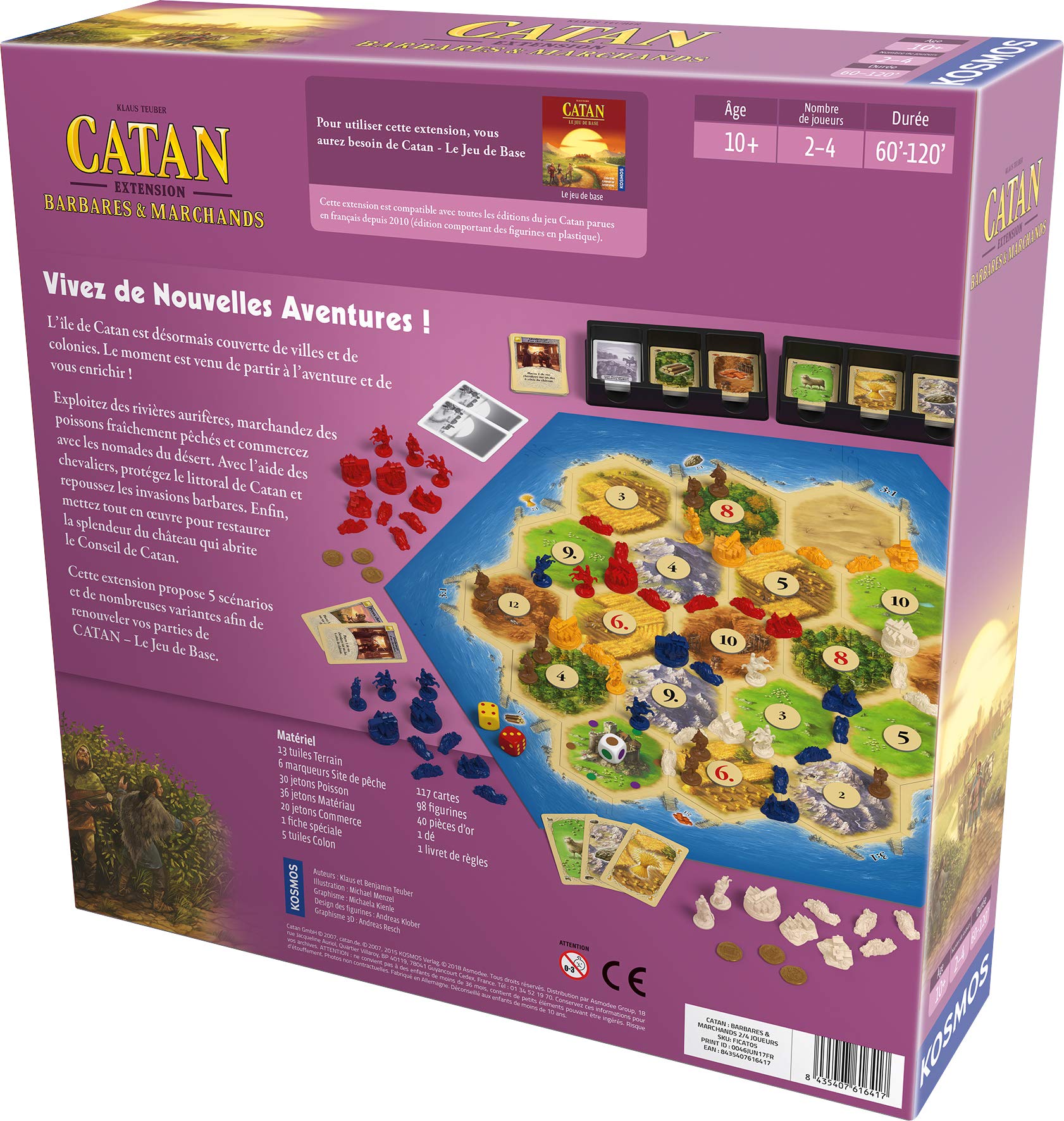 CATAN Junior Mitbringspiel – Gioco Da Tavolo Tascabile Per 2-4 Giocatori Dai 6 Anni, Versione Esploratori - 4