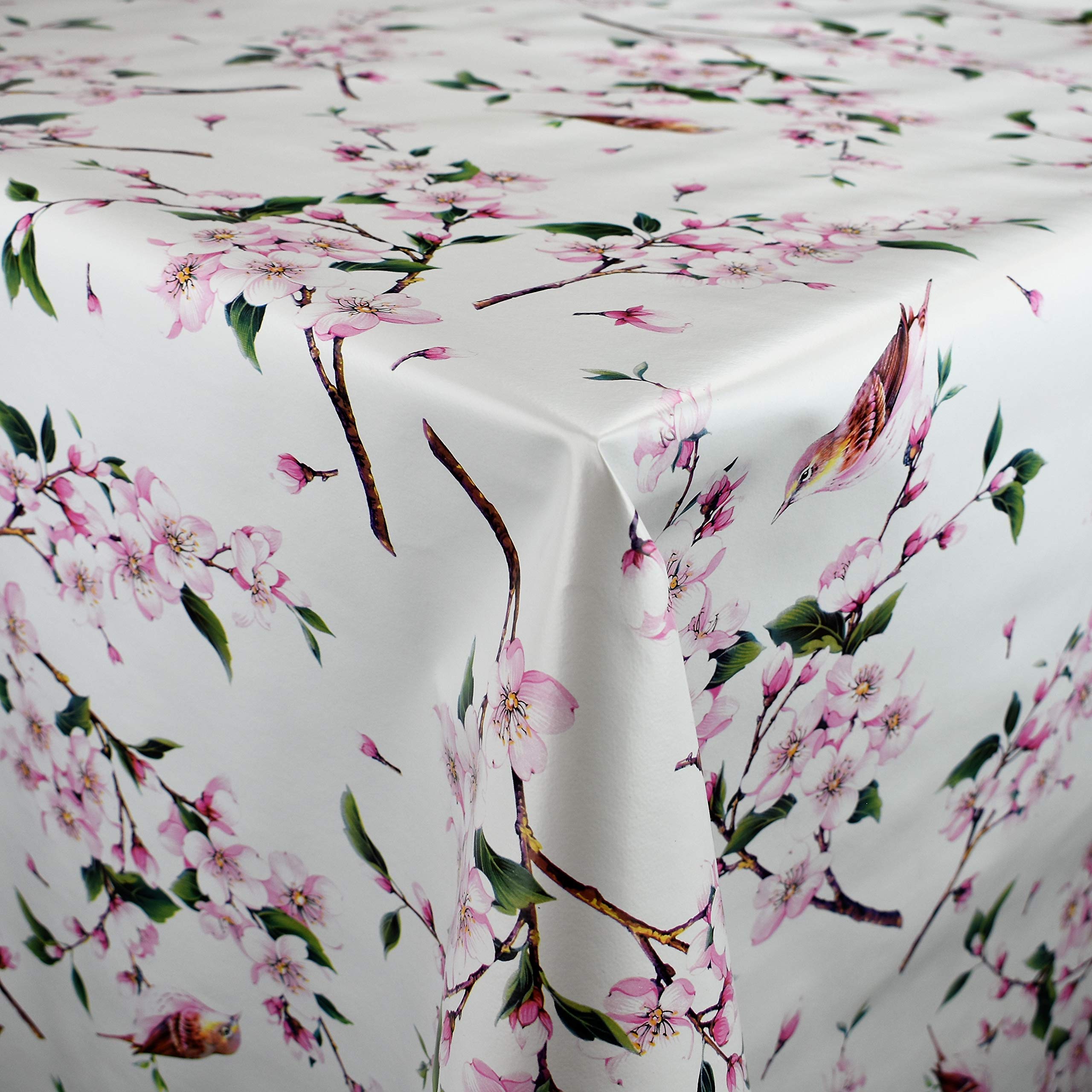 KEVKUS Nappe En Toile Cirée B9066-01 - Motif Cœurs Et Roses