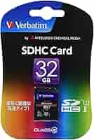 Amazon.co.jp: Verbatim バーベイタム SDHCメモリカード 32GB