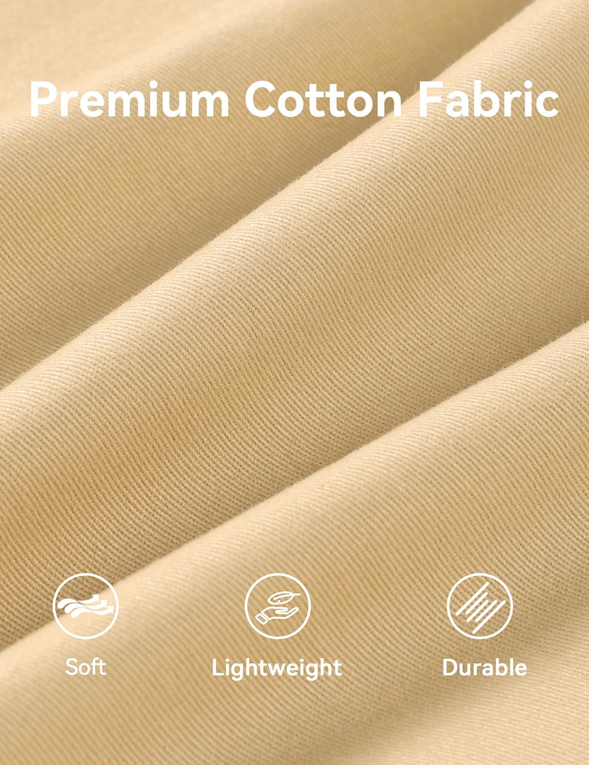 KEREDA Girls Cargo Pants Jogger Elastic Waist Drawstring with Pockets Uniform Pants Clothes for Teen Girls - Image 6