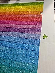 Bgraamiens Puzzle-Rainbow Tree-1000 Pieces Square Puzzle Color Challenge Jigsaw Puzzles For Adults And Kids - View #7