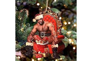 Mr. Wood Meme Mr. Christmas Funny 2D Ornament: A Perfect Meme Lovers’ Holiday Decoration