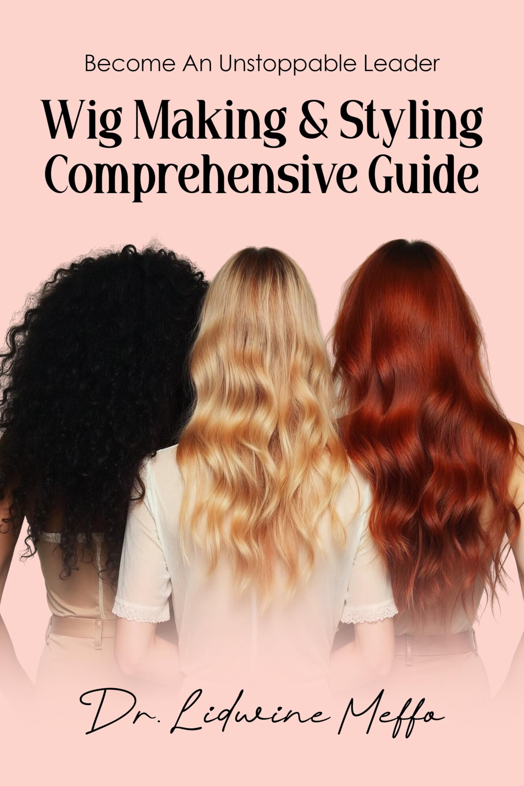Livre de coiffure wig making and styling pour lancer son atelier capillaire a la maison