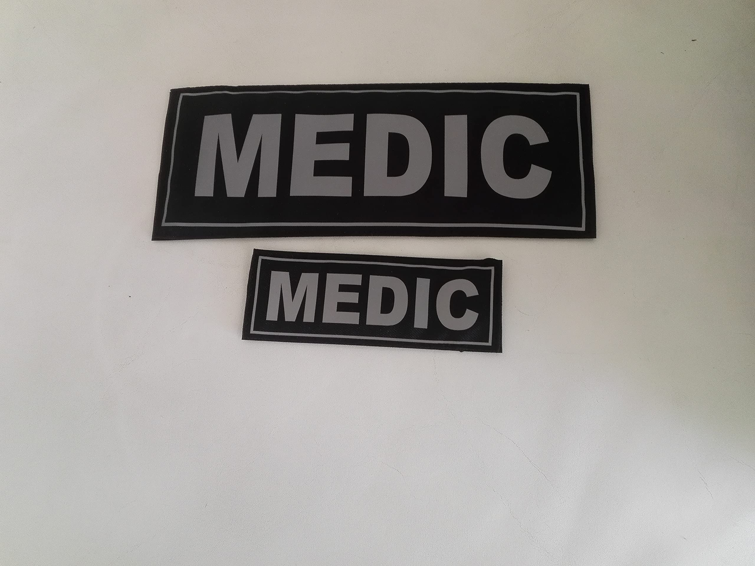 Sicherheitsweste Rot + 2 Patch MEDIC Reflektierend 211 | 2 Patch MEDIC, Reflektierend, 211