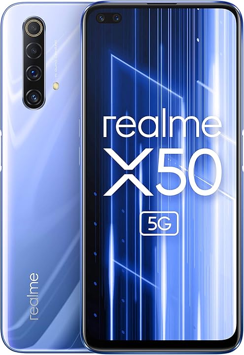 Realme x50 5g – smartphone 128gb 6gb ram dual sim color ice silver RMX2144SILVER6GB Realme x50 5g – smartphone 128gb 6gb ram dual sim color ice silver RMX2144SILVER6GB