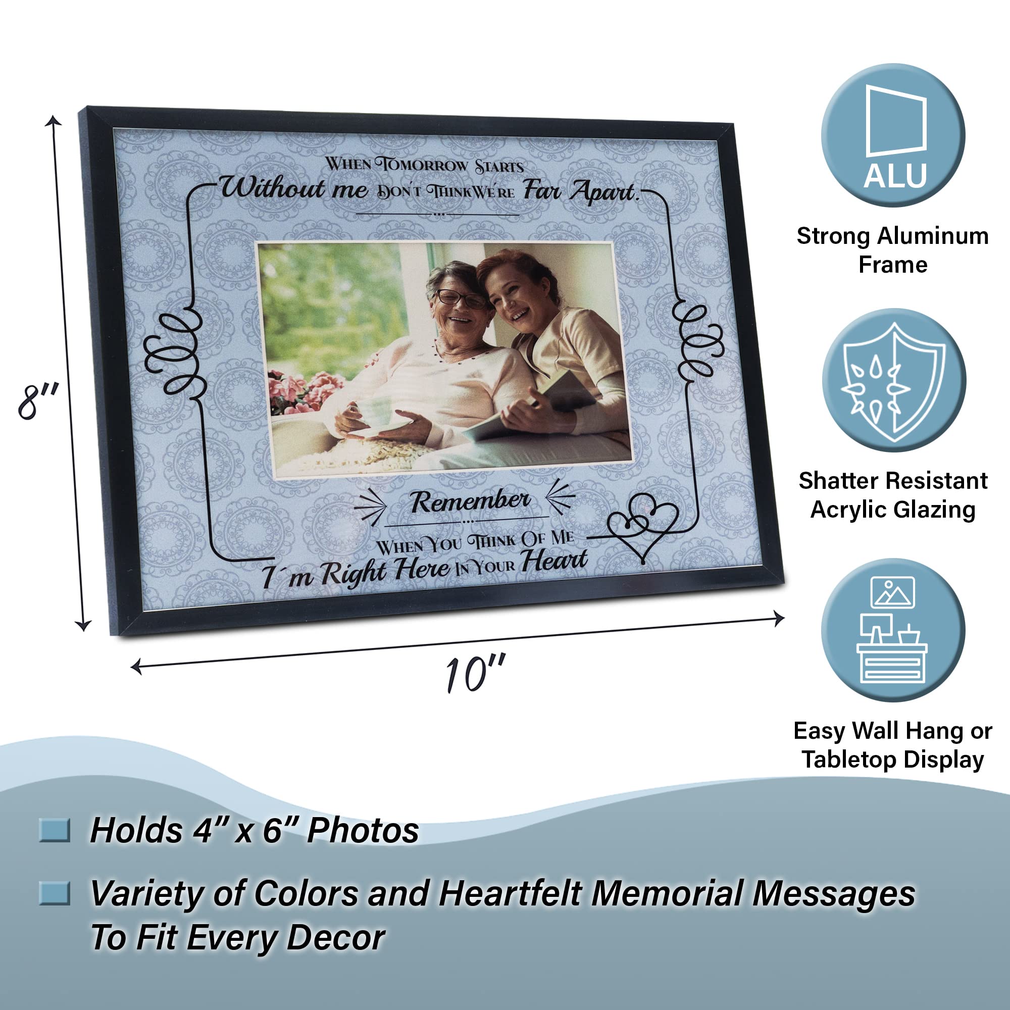 Amazon.com - Majestic Zen Memorial Picture Frame | Sympathy
