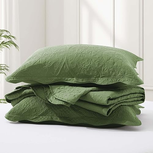 Vista 162 de IR Imperial Rooms - Juego de colcha individual (68 x 86 pulgadas) + 1 funda de almohada (20 x 26 + 2 pulgadas), 2 piezas, ligera, reversible