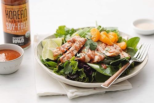 Miniatura 6 de Ocean's Halo, Salsa barbacoa coreana orgánica sin soja, 12 onzas líquidas.