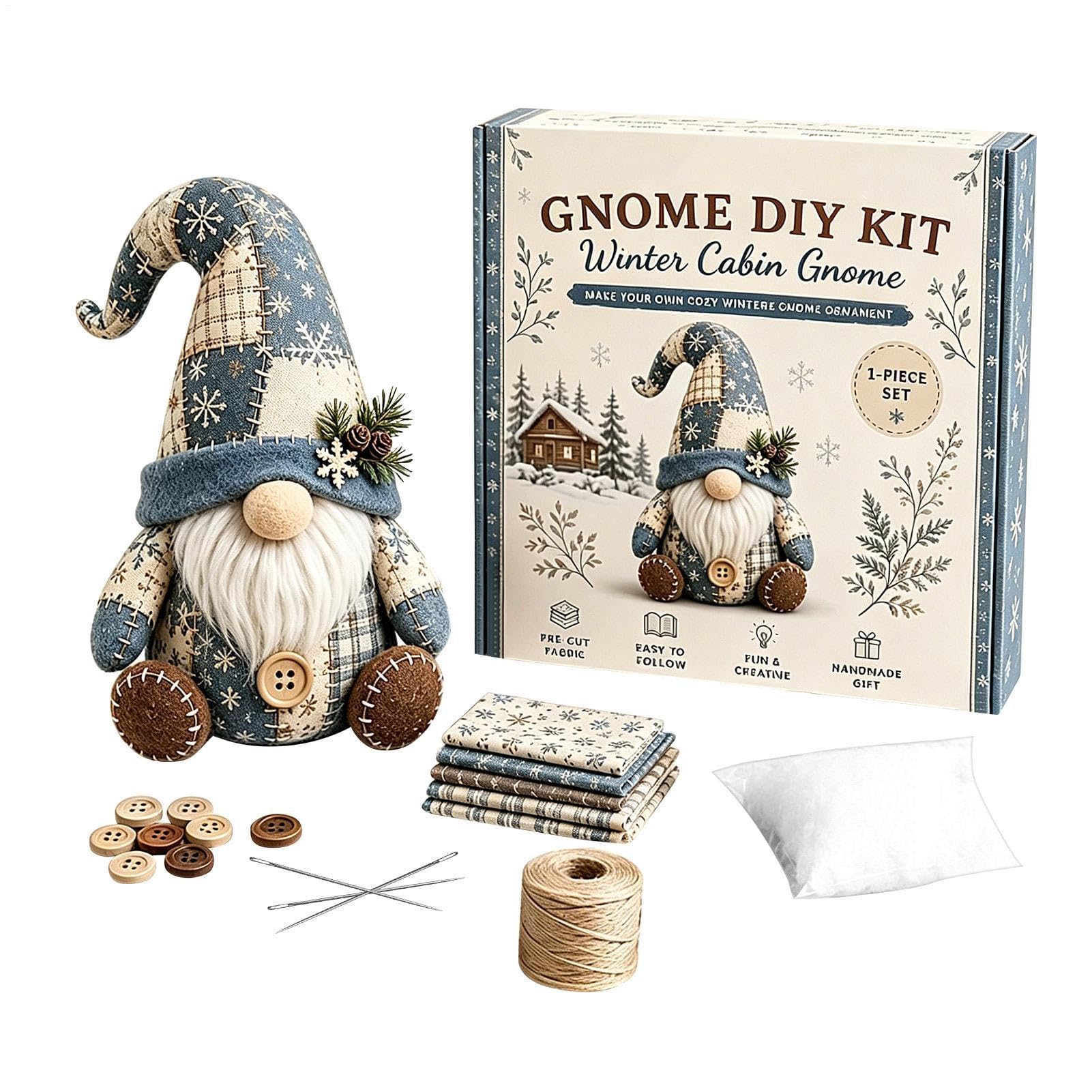 Colección DIY de Gnome para conectar con tus seres queridos a través del arte textil