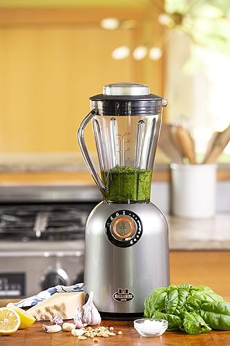 Miniatura 8 de Ballarini Tesoro - Licuadora de encimera, color rojo cereza, fabricada en Italia