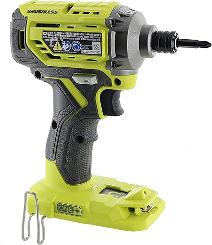 Miniatura 2 de Ryobi P239 - Controlador de impacto inalámbrico de iones de litio de 18 V de 2,000 pulgadas con bandeja de brocas magnética e iluminación LED
