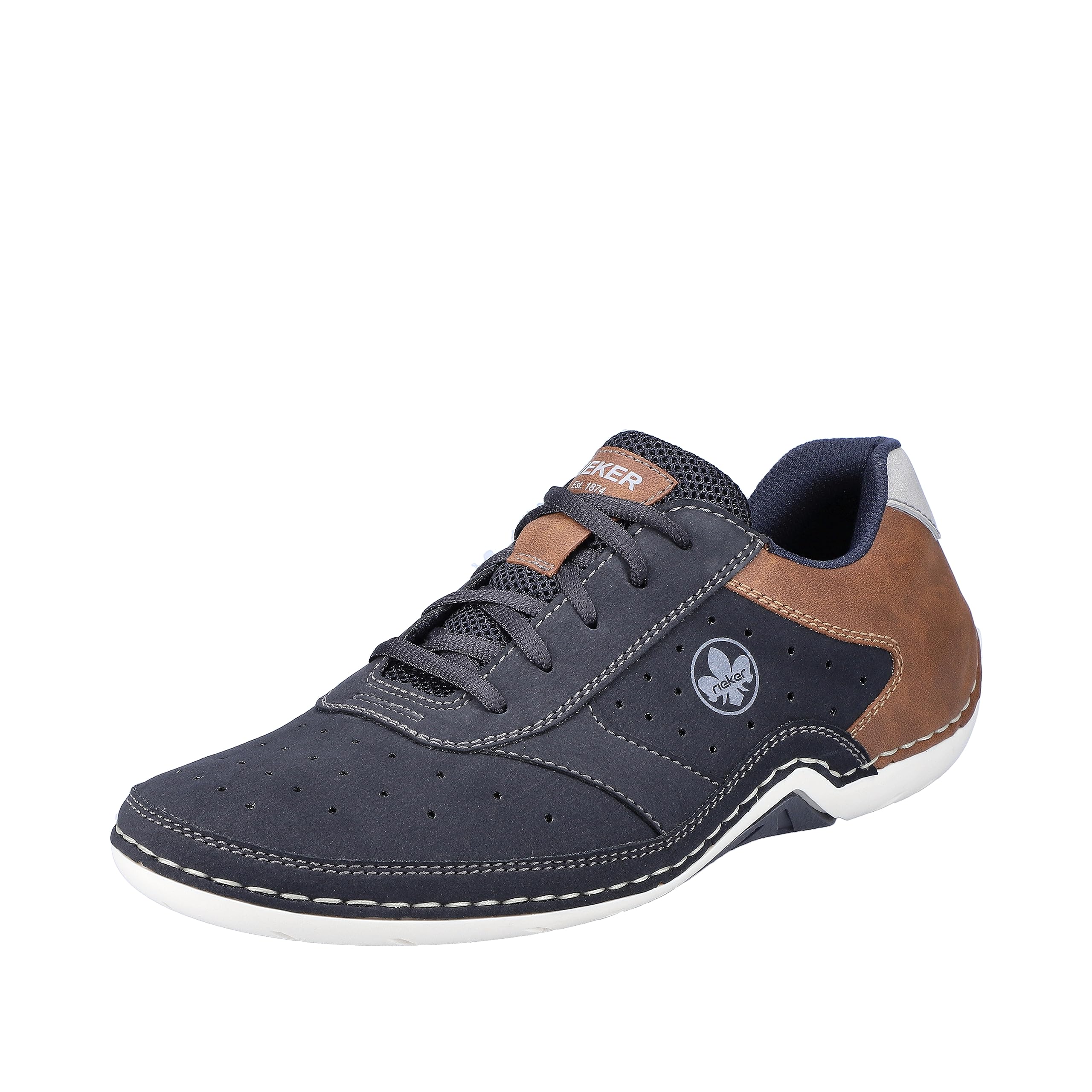 Rieker Herren Low-Top Sneaker 07506, Männer Halbschuhe,lose Einlage