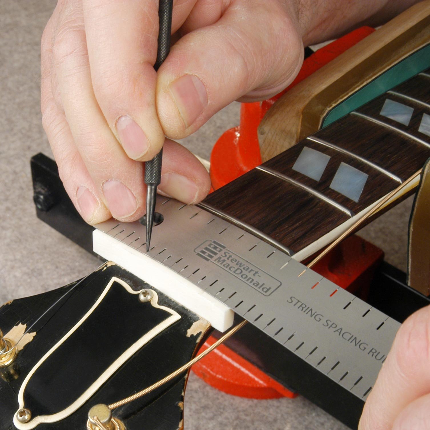 StewMac Inlay Tracing Scribe, Präzisionswerkzeug für den Gitarrenbau
