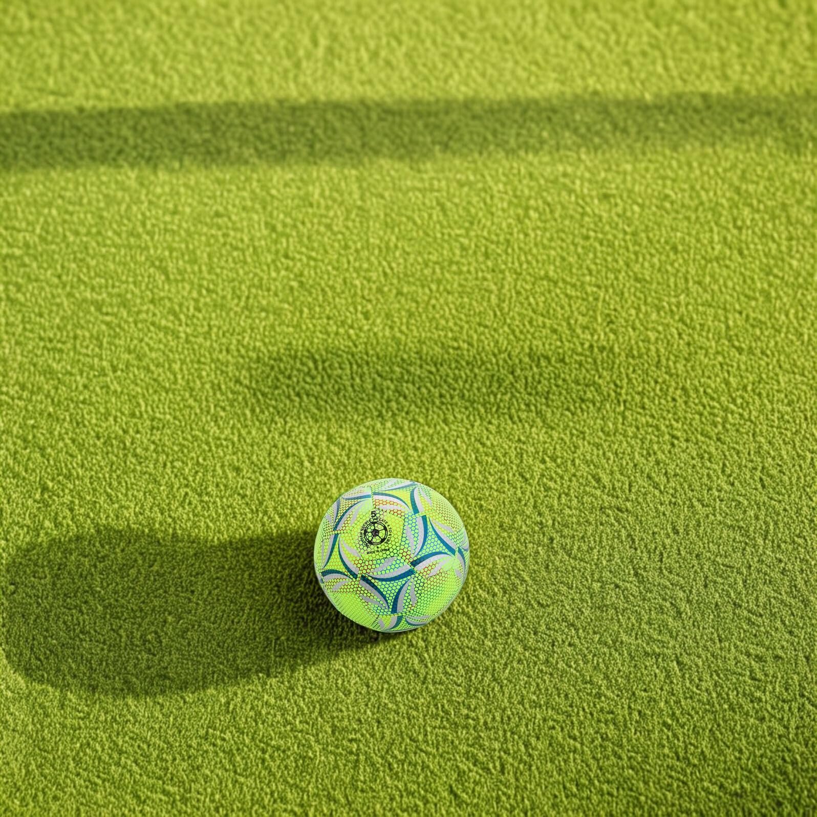 MAGICLULU Pallone da Calcio Illuminato per Gioco Notturno Attrezzatura Sportiva per Ragazzo Ragazza Ragazza e Adolescenti Senza Padre Accessorio Luminoso Adatto per Allenamento Festa