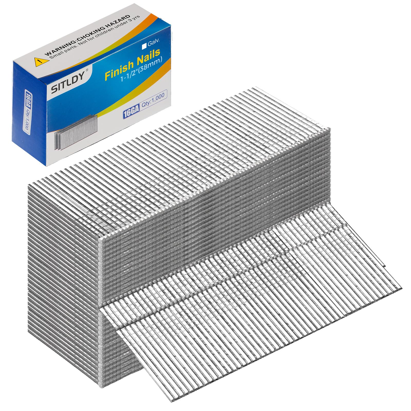 Galvanized Finish Nails - 1200 Count -11 Galvanized Finish Nails - 1200 Count -11