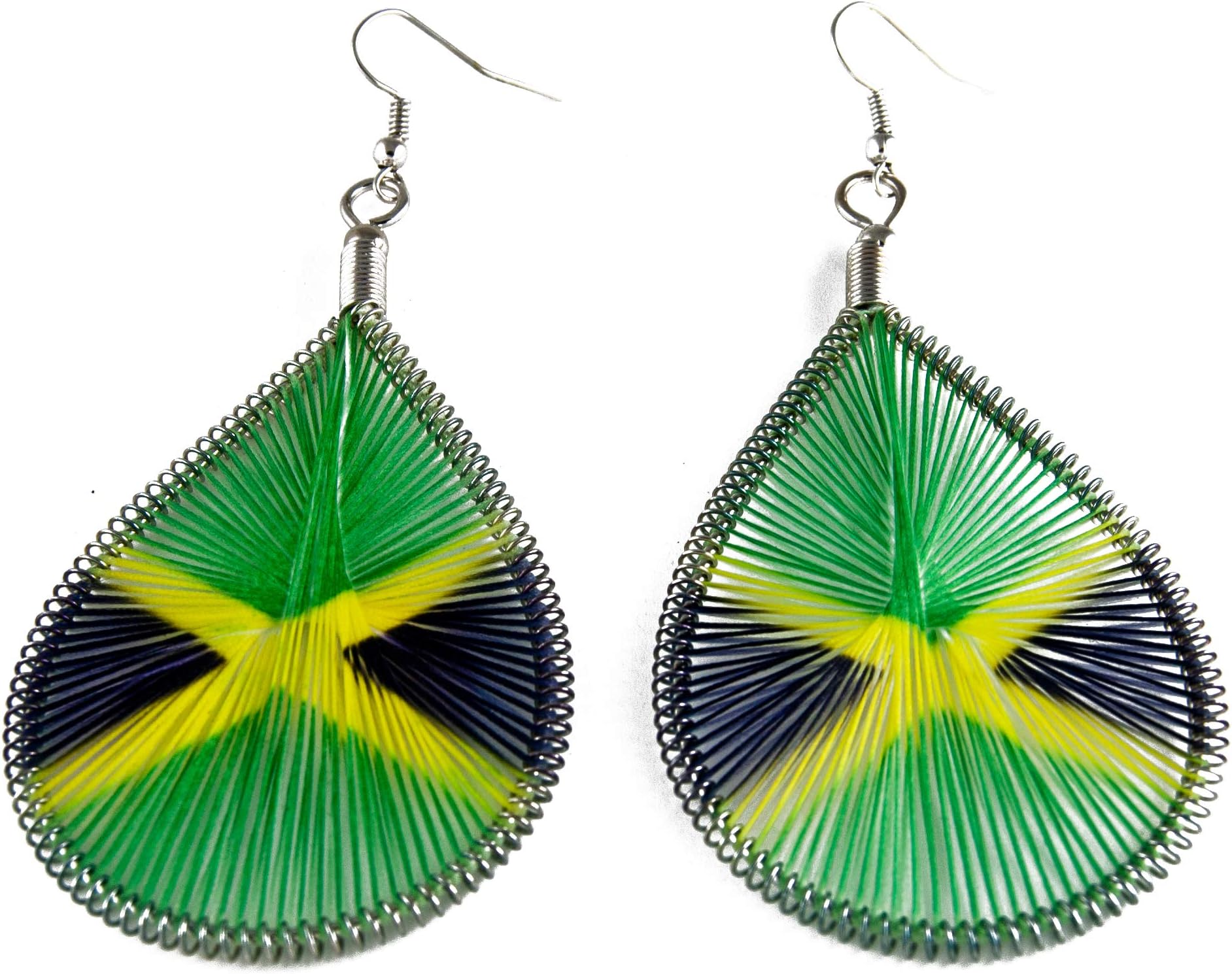 Jamaica Flag Earrings