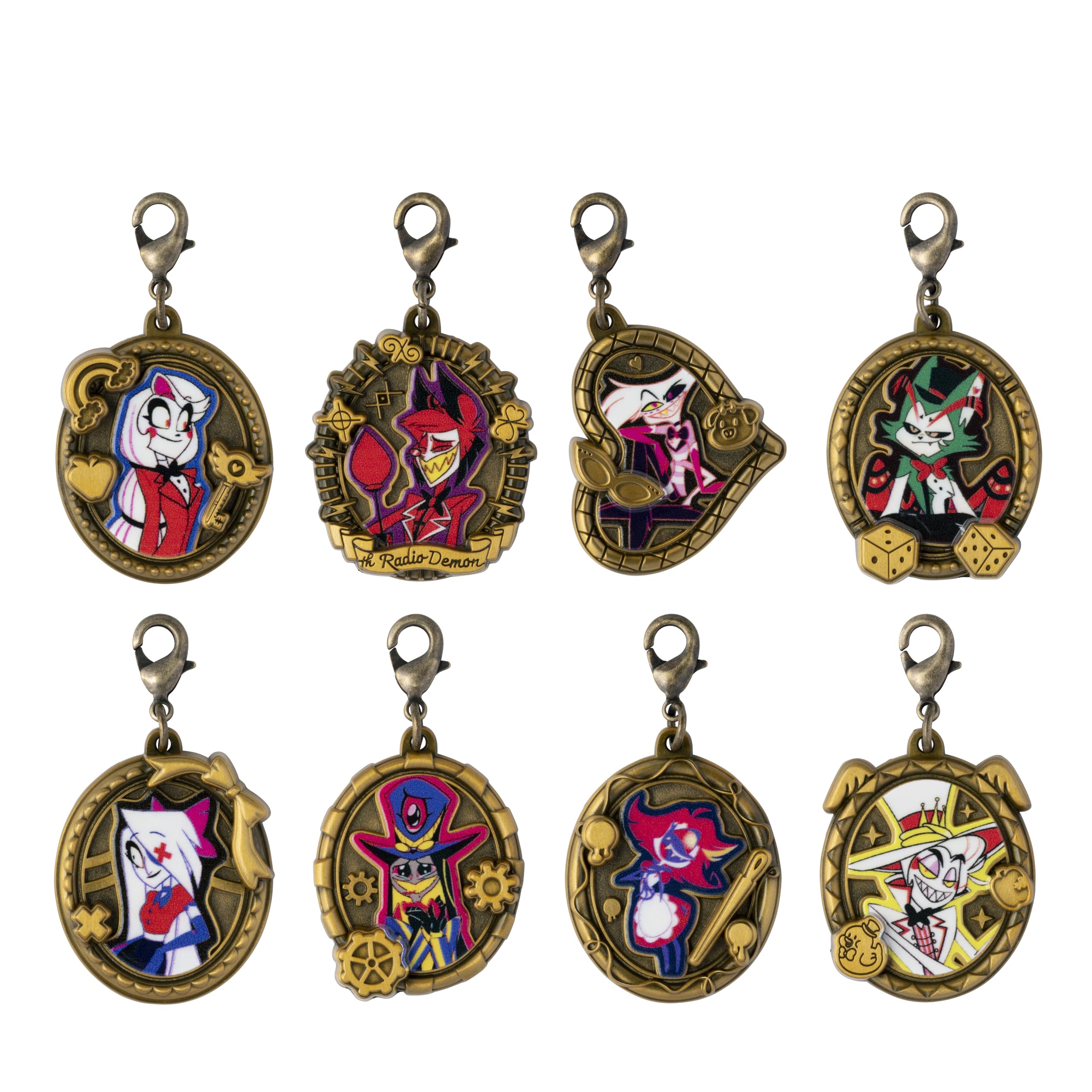 Amazon | [hazbin hotel] トレーディングメタルチャーム Smiling（全8