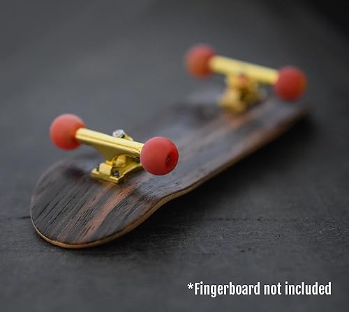 Miniatura 6 de Teak Tuning Apex 61D - Ruedas de diapasón de uretano con forma de globo, diámetro de 0.327 in de diámetro, rodamientos ABEC-9 Stealth - Fabricado en