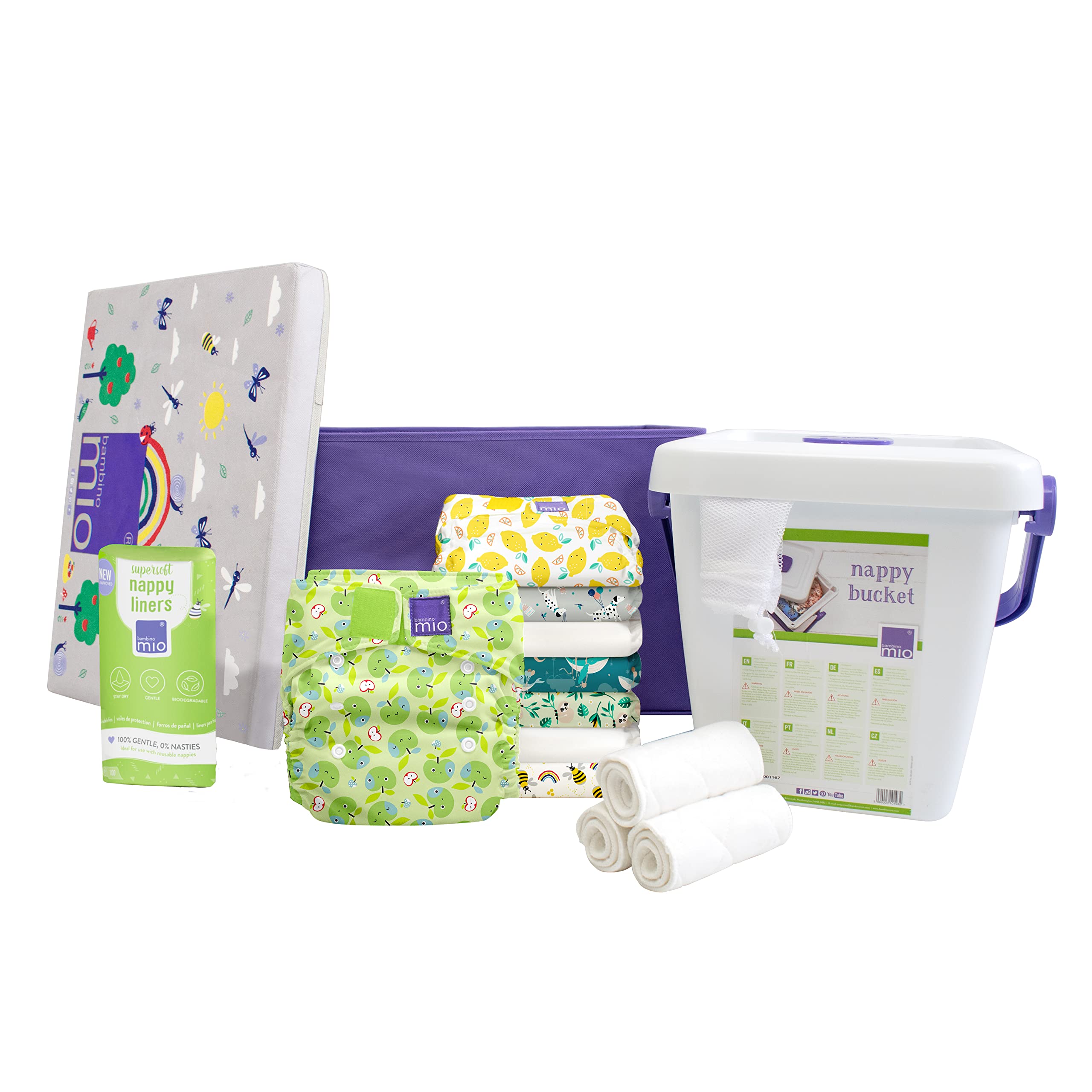 Bambino Mio, Miosolo Classic Stoffwindel Starter Set, Favourites 2