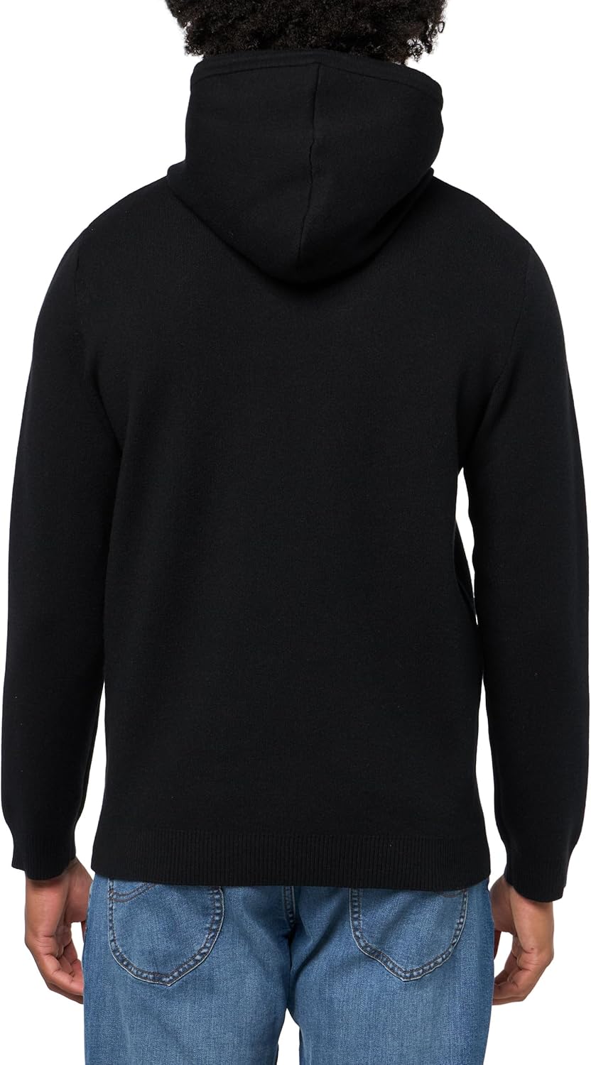 KARL LAGERFELD mens Hooded Sweater Long Sleeve Sweatshirt - Image 2