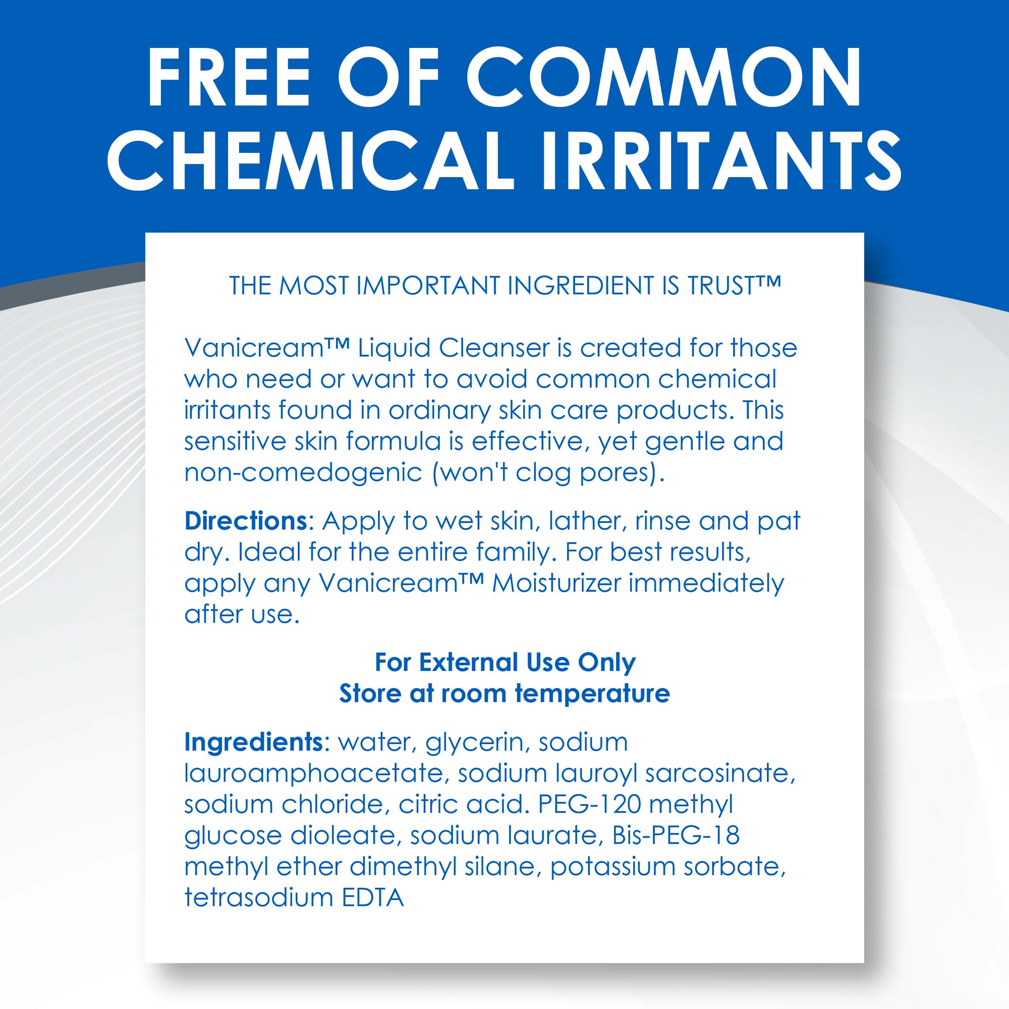 Free & Clear Liquid Cleanser (8 oz)