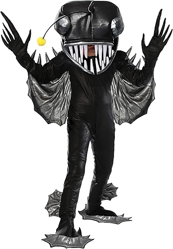 Disfraz de pez pescador para niños