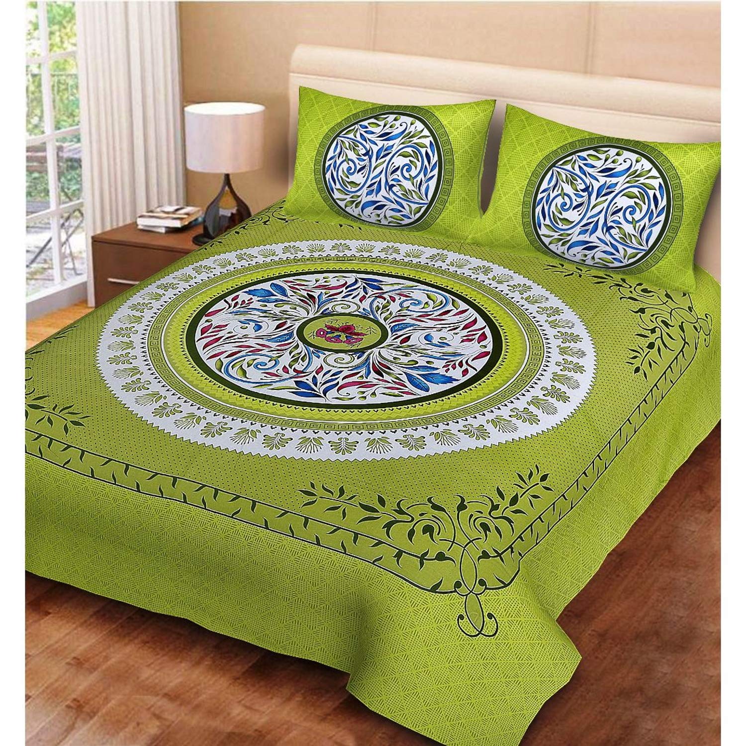 Couvre-lit en coton Jaipuri pour sublimer une chambre parentale