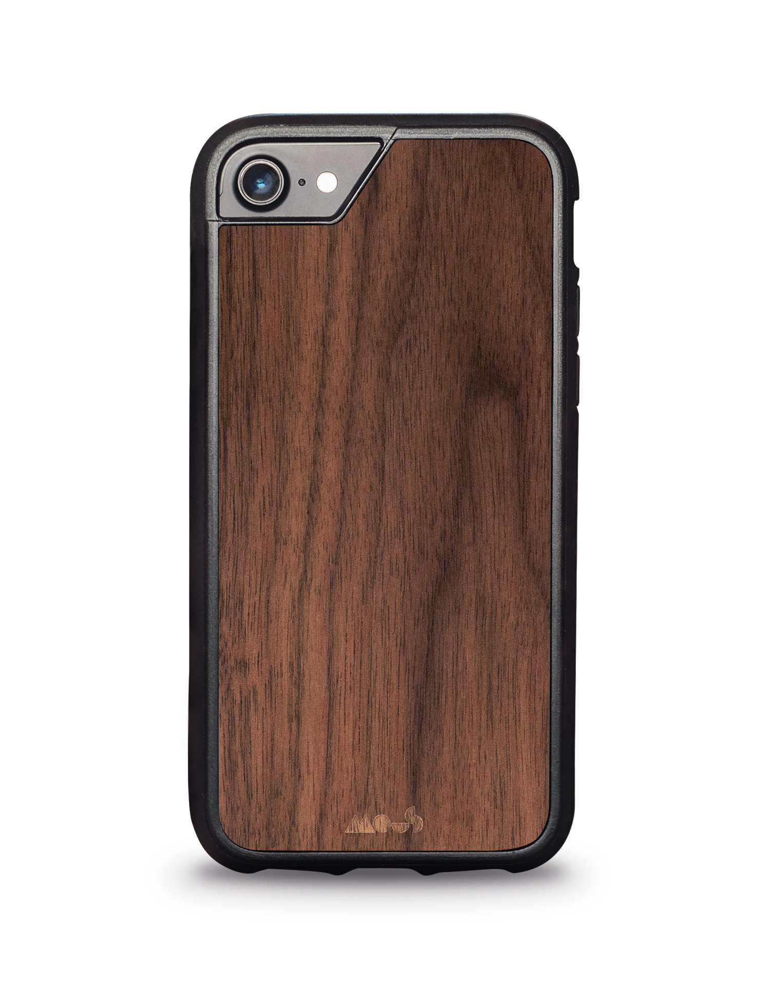 Real Mous Walnut Protective Case W Screen Guard For Iphone