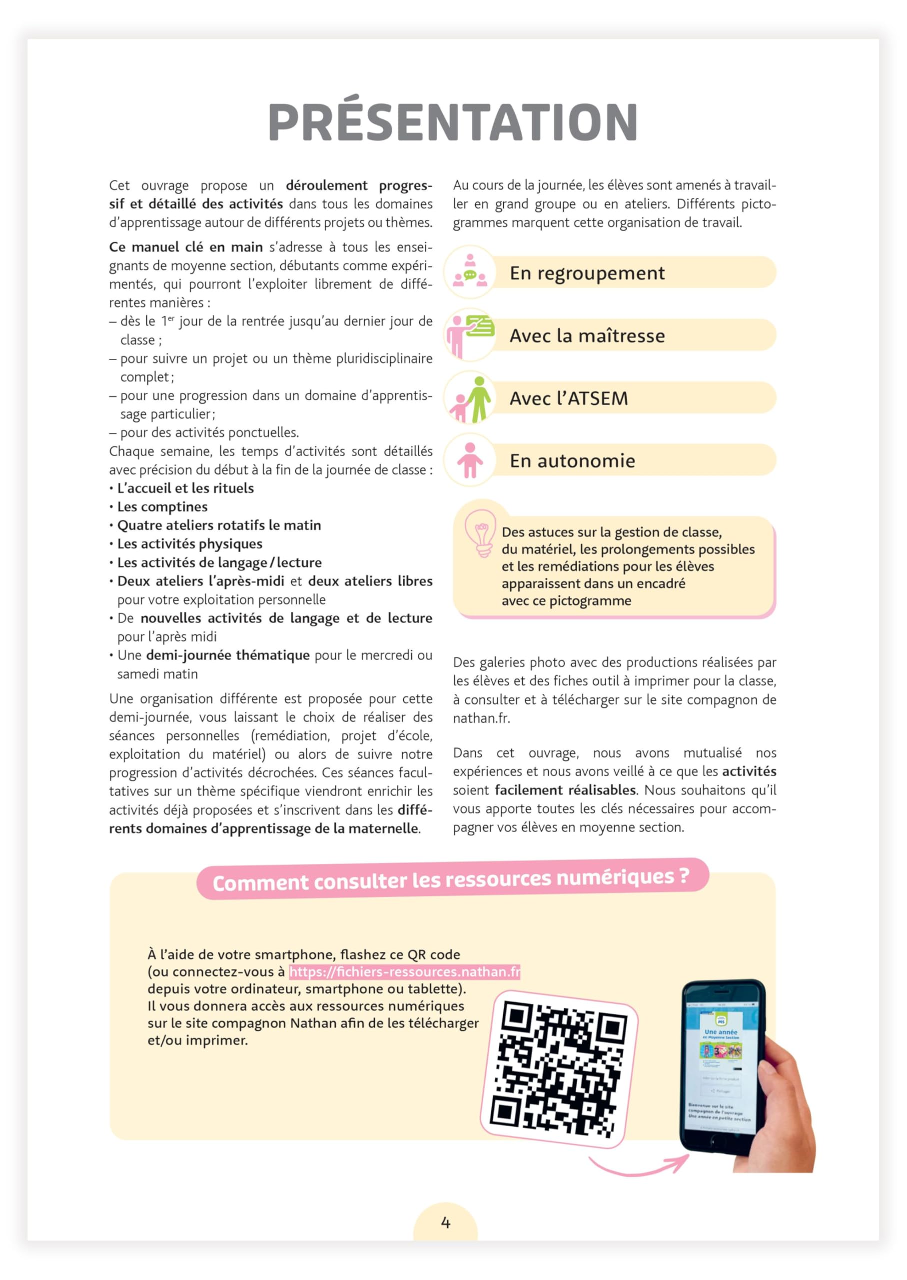 Une année en Moyenne Section - Imaginer, Acquérir, Structurer