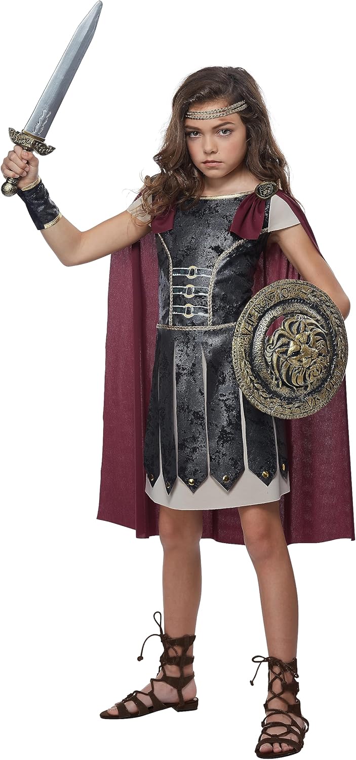 California Costumes Fearless Gladiator Girls Costume X-Large