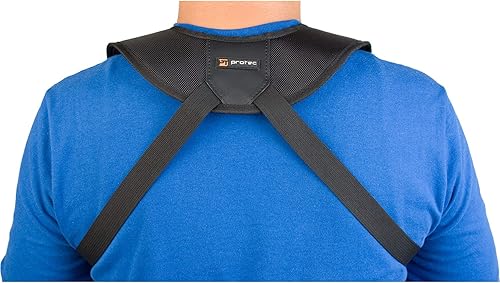 Miniatura 2 de Pro Tec - Arnés para saxofón con cierre de gatillo de metal de lujo grande modelo A306M color negro