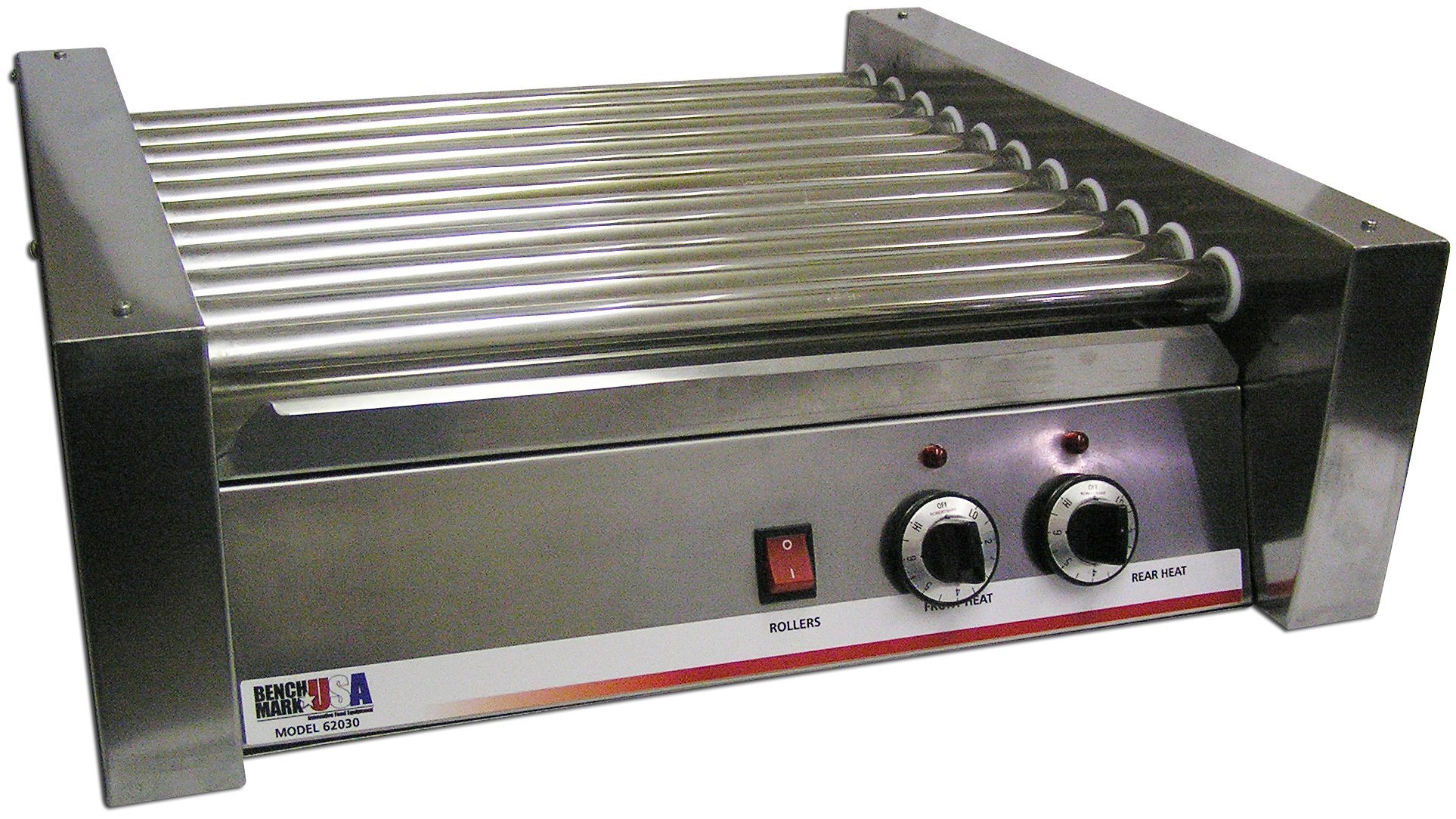 Hot Dog Roller Grill by Benchmark – Standard, Stainless Steel, Model 62030