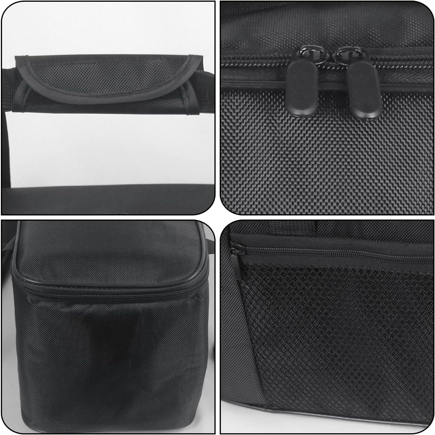 Carrying Bag for Bella 4 Slice Slim Toaster, Portable Outdoor Toaster Travel Carrier Bag Case for Bella, Waterproof & Heat-Resistant 4 Slice Bread Maker Bag with Aluminum Foil Lining