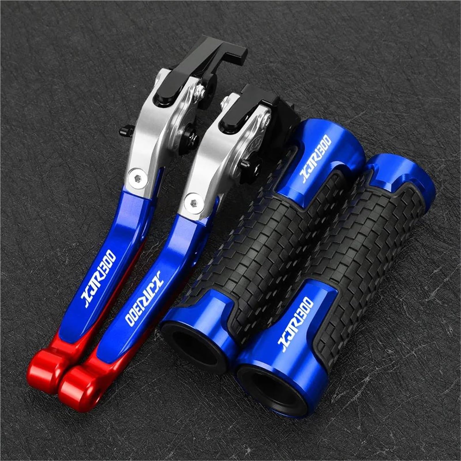 GQUIKGW Replace Motorcycle Brake Clutch Levers Handlebar Controls for Y-AMAHA XJR1300 XJR 1300 Racer 2004-2016(Multi-Colored)