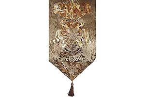 Elegant Luxury Table Runner Damask
