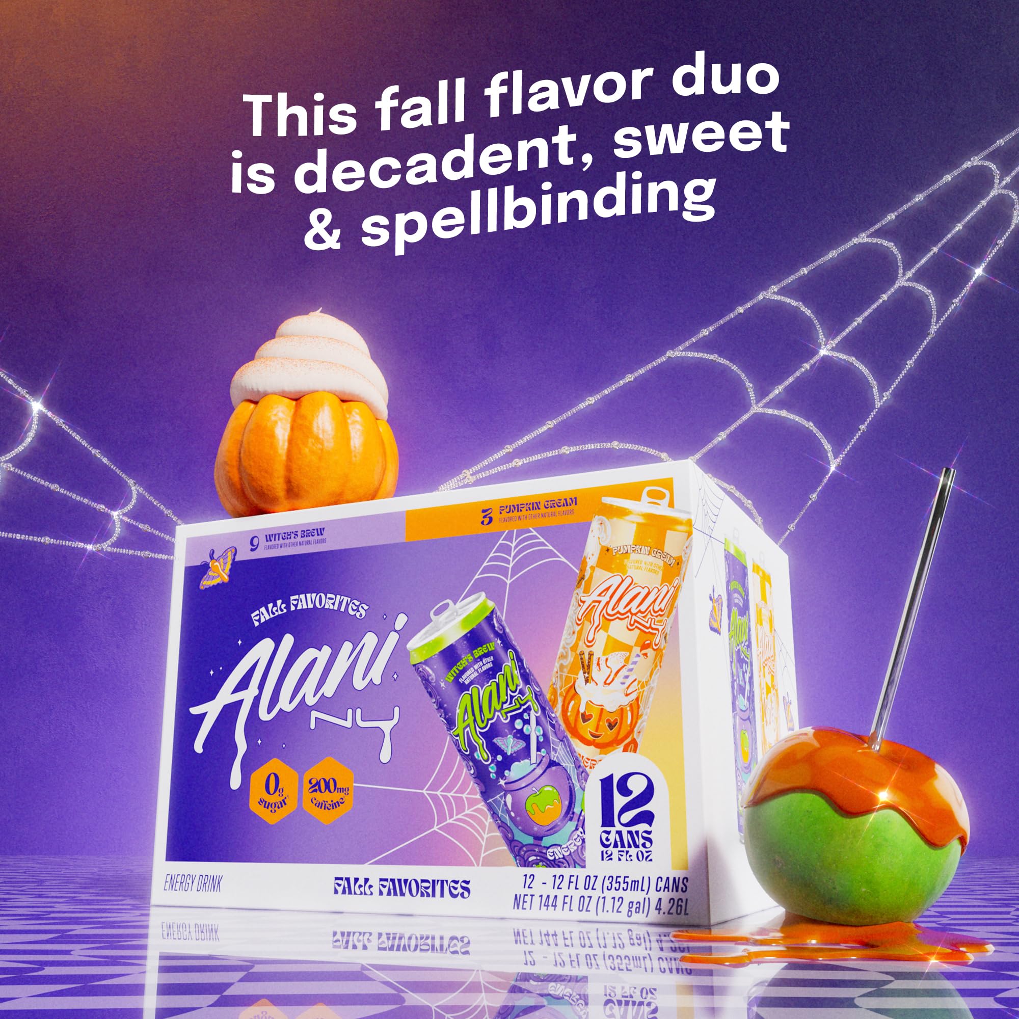 ayu♥‪ෆ‪.*・゜ Amazon.com : Alani Nu VARIETY PACK - WITCH'S BREW & PUMPKIN CREAM