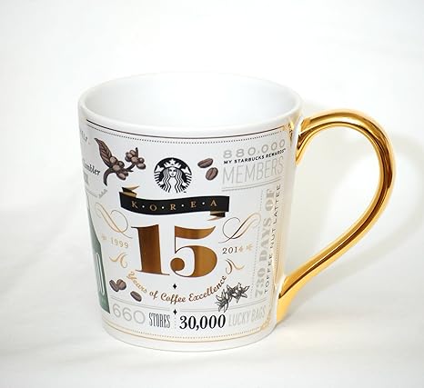 Amazon Co Jp スターバックス Starbucks 韓国15周年記念アニバーサリーマグカップ 355ml 12oz 海外限定 ホーム キッチン Amazon Co Jp スターバックス Starbucks 韓国15周年記念アニバーサリーマグカップ 355ml 12oz 海外限定 ホーム キッチン