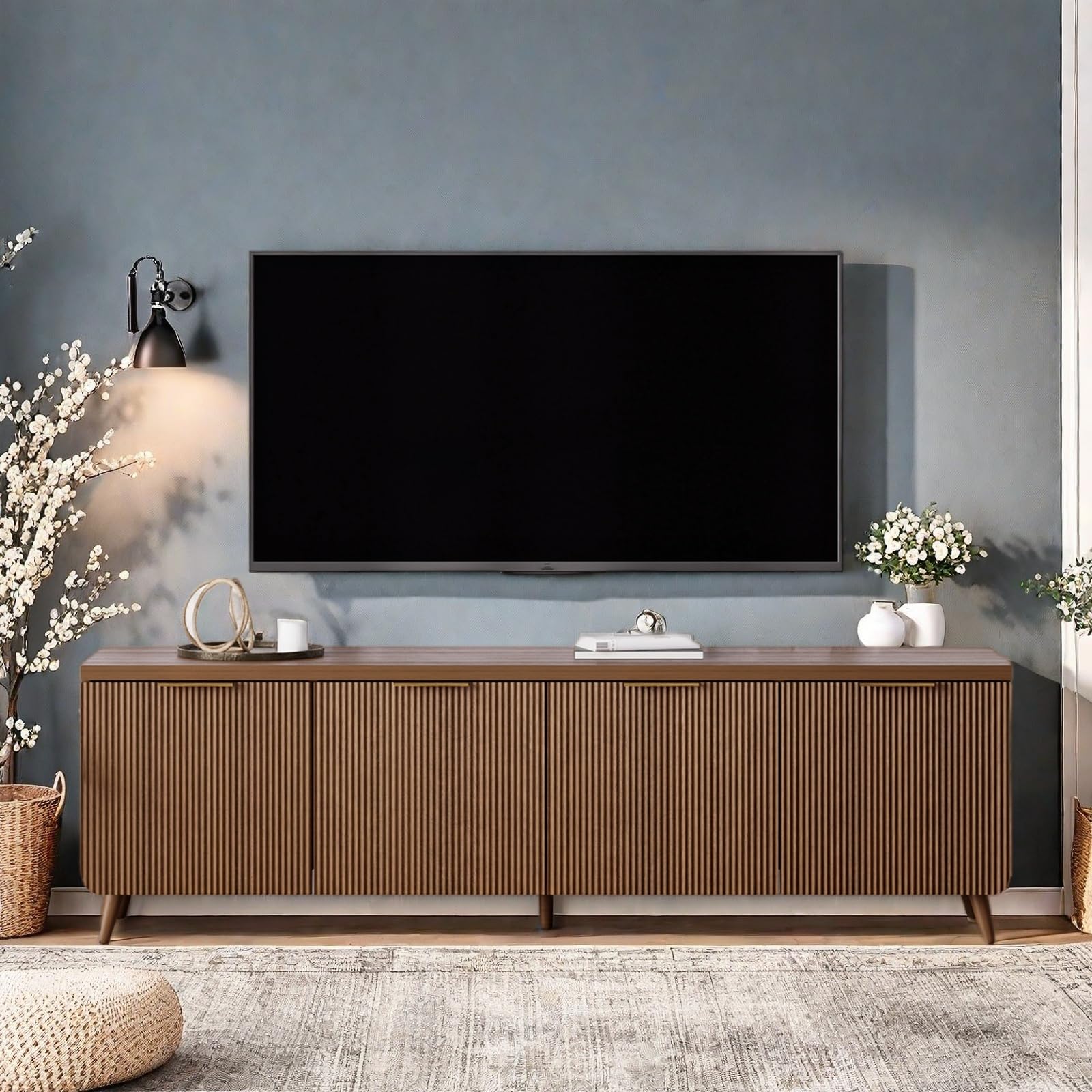 Amazon.com: ChicFurnit TV Stand for Up to 60” TVs