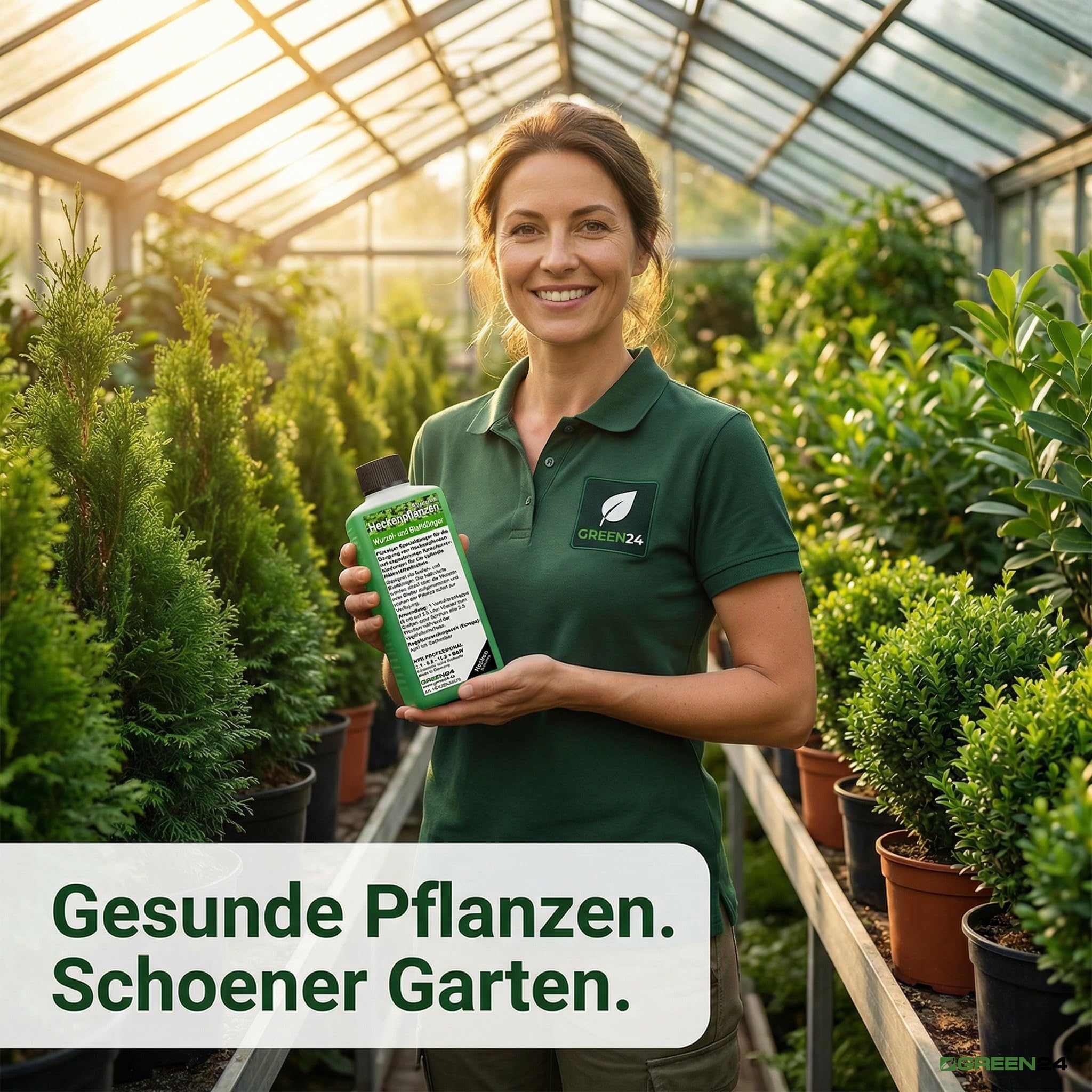 Heckenpflanzen Dünger XL 1 Liter Supreme für Laubhecken und Immergrüne Hecken