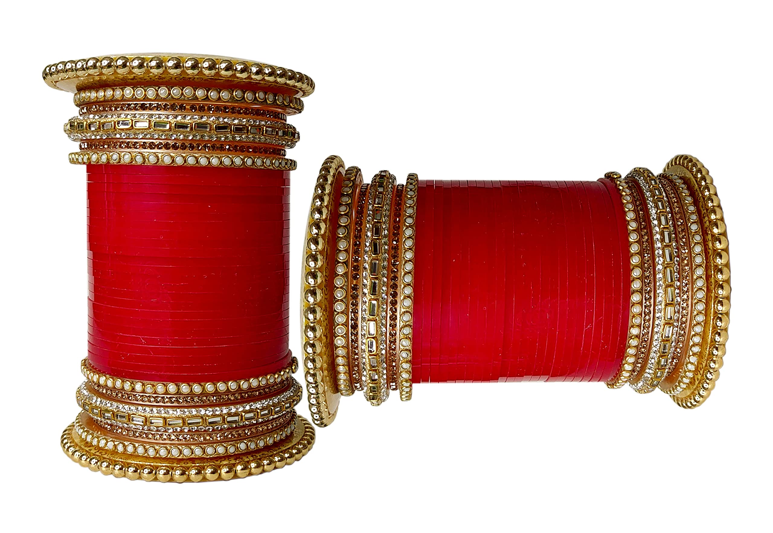 See full amazon price history chart for OM SAI COSMETICS Womens Traditional Handcrafted Bridal Chuda Bangles Set Best Designer Jewelry Red Color Bangles (HENNA) (2-6) OM SAI COSMETICS Womens Traditional Handcrafted Bridal Chuda Bangles Set Best Designer Jewelry Red Color Bangles (HENNA) (2-6) (B0BX6WPSZ5) Amazon Price History, Amazon Price Tracker
